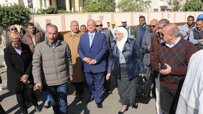 محافظ القاهرة يتابع