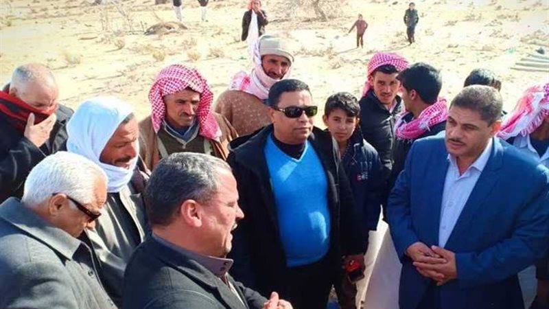 التلول على خريطة