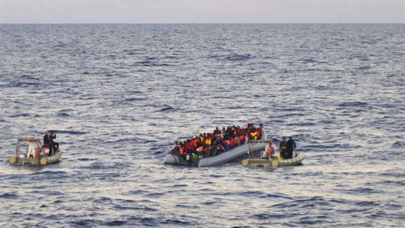 انتشال خمس جثث لمهاجرين