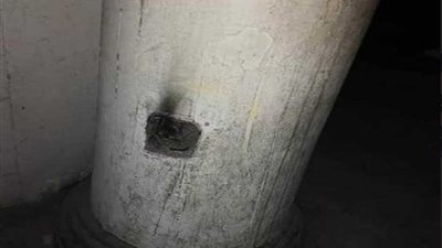 بالصور.. احذر الصعق بالكهرباء في محطة ترام السرايا