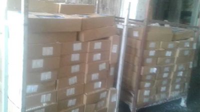 ضبط 12 طن أسماك ماكريل فاسدة بزفتي