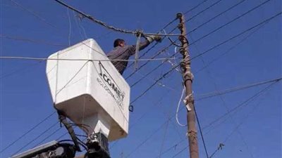 رياح شديدة تقطع التيار الكهربائي بـ”المنوفية“