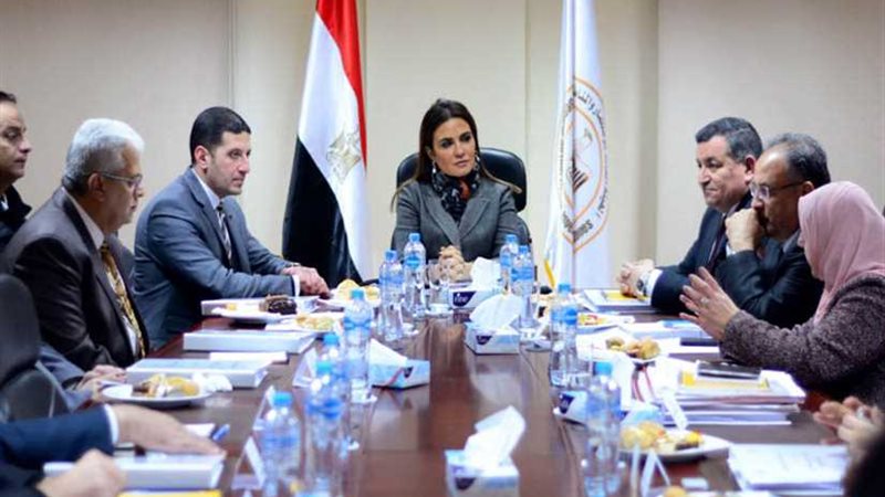 وزيرة الاستثمار تعقد
