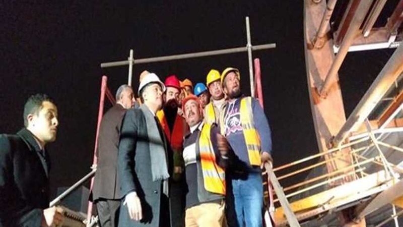 وزير النقل يتابع