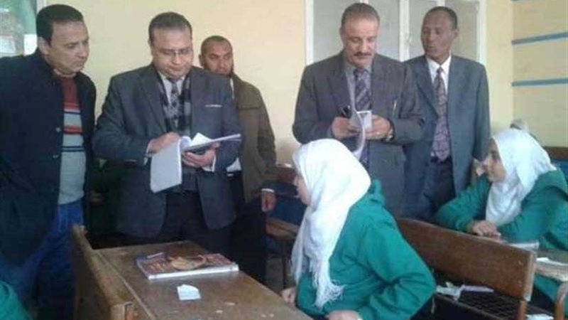 طلاب بني سويف سعداء