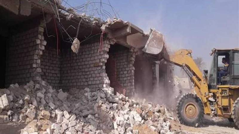 الري: إزالة 709 حالات