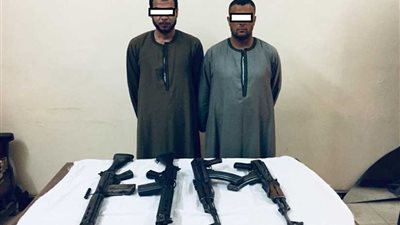 ضبط 4 بنادق في مشاجرة بـ