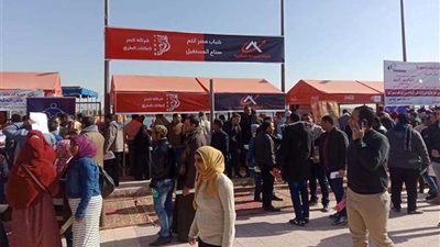 انطلاق فعاليات الملتقى التوظيفي الأول بأسيوط.. صور