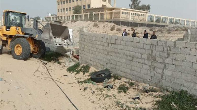 إزالة 87 حالة تعد