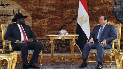 سيلفا كير يشيد بجهود الرئيس السيسي ومصر لتعزيز السلام بجنوب السودان