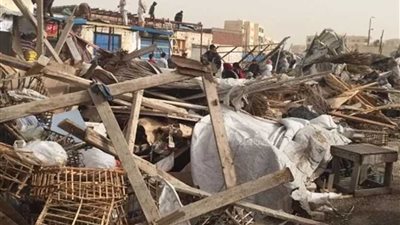 حملة مكبرة لإزالة أكبر تجمع عشوائي بمدينة برج العرب الجديدة