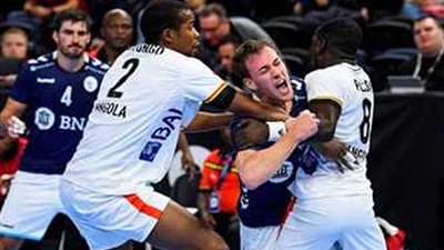 مونديال اليد .. الأرجنتين تهزم أنجولا وتبقي على فرص مصر للتأهل