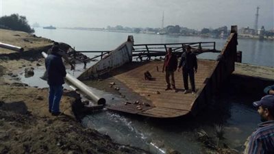 كسر ماسورة.. وانقطاع المياه بالقنطرة شرق الإسماعيلية