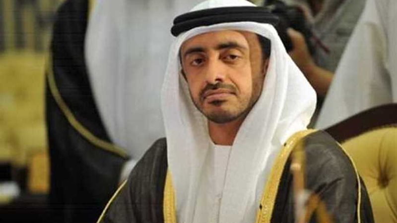 وزير الخارجية الإماراتي