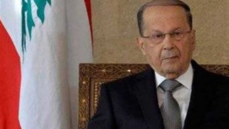 الرئيس اللبناني يتابع
