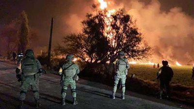 ارتفاع حصيلة ضحايا انفجار أنبوب نفط في المكسيك إلى 142 قتيلا ومصابا