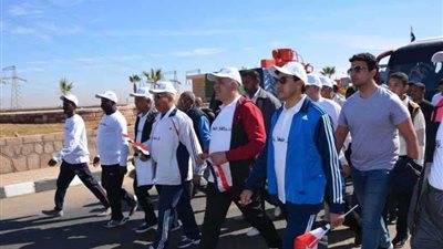 وزراء يشاركون في ماراثون 