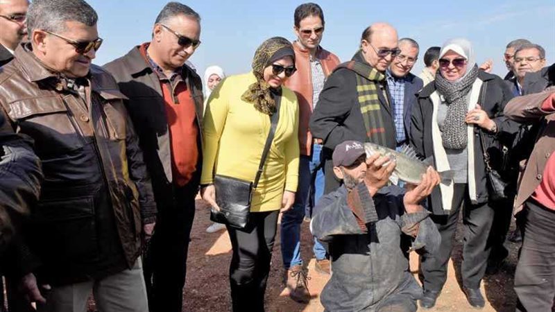 الفريق مميش يتفقد