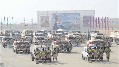 القوات المسلحة تشارك في تأمين الجبهة الداخلية في ذكرى 25 يناير وأعياد الشرطة 