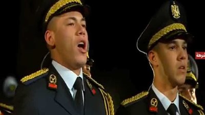 الرئيس السيسي يشهد أغنية 