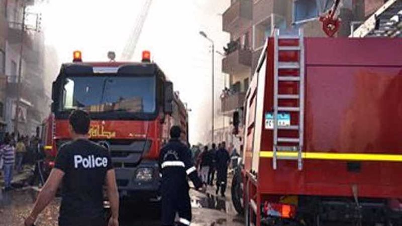 السيطرة على حريق