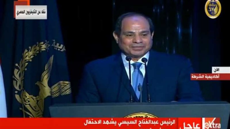 السيسي: التاريخ سيكتب