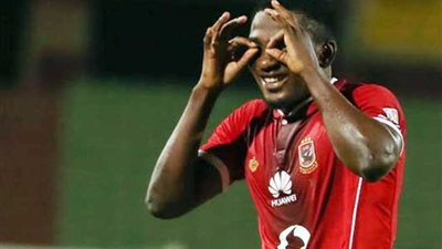 أجاي يحرز الهدف الثاني للأهلي في مرمى المقاصة