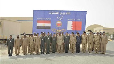 استمرار فعاليات التدريب المصري البحريني المشترك 
