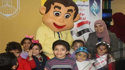 بالصور.. إقبال كثيف على ركن الطفل بجناح الأزهر في معرض الكتاب