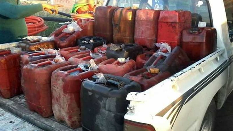 ضبط 42 طن سولار مخلوط