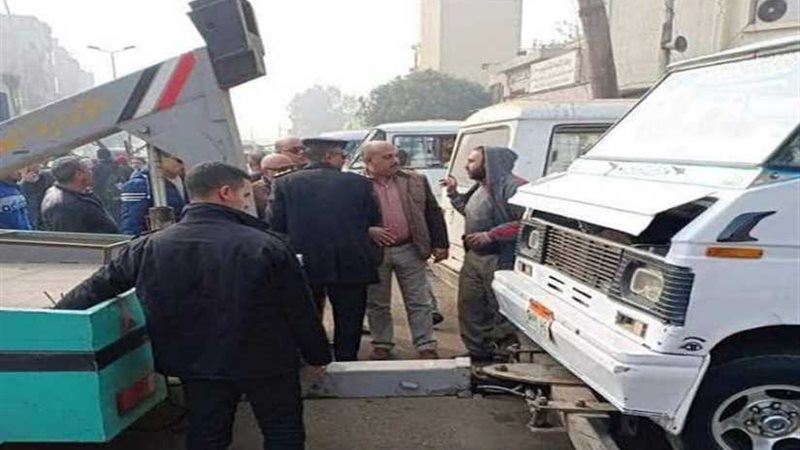 رفع إشغالات مواقف