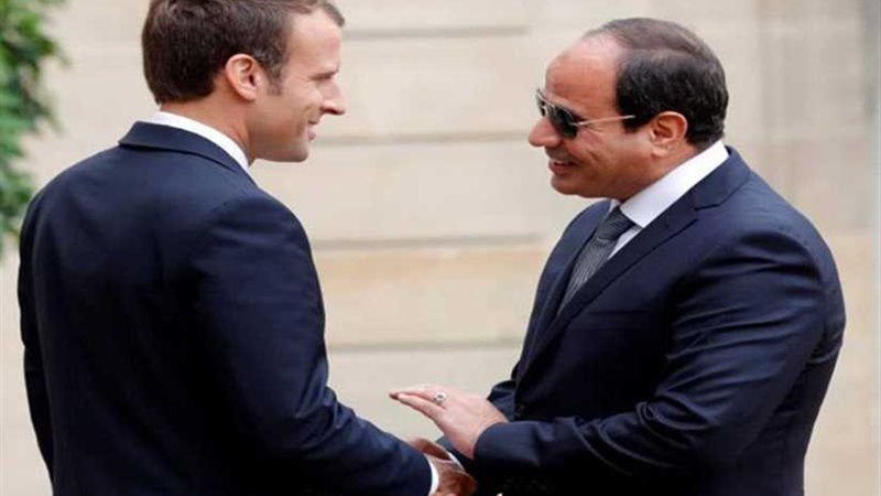 زيارة ماكرون للقاهرة