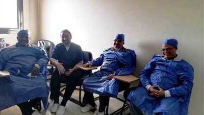 رئيس جامعة أسيوط يشهد 