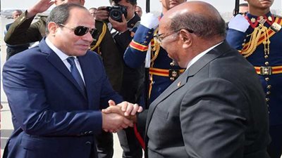 لقاء الرئيسين السيسي والبشير (صور)