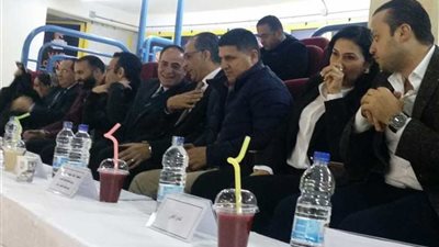 نور يفتتح البطولة العربية لسيدات الطائرة نيابة عن صبحي