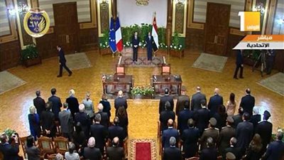 السيسي وماكرون يشهدان اتفاقية لإعادة تأسيس الجامعة الفرنسية بمصر