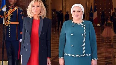 انتصار السيسي تبحث مع بريجيت ماكرون عددا من الموضوعات وقضايا تمكين المرأة