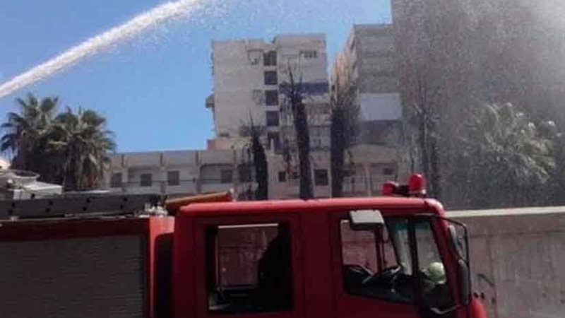 حريق يلتهم محتويات