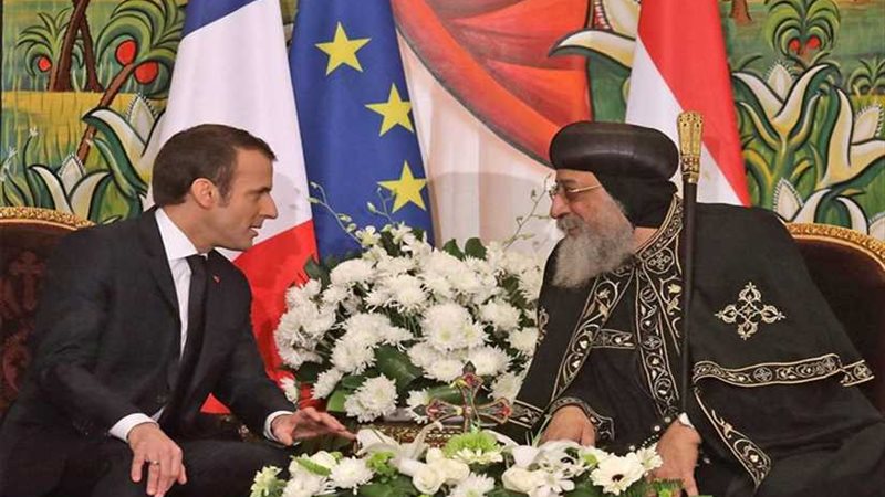 البابا: ماكرون أعرب