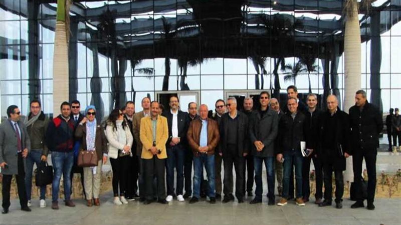 وفد البنك الأهلي