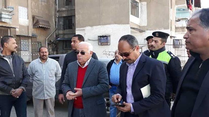 محافظ بورسعيد يتابع