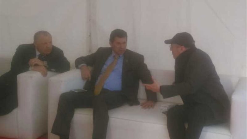 وزير الرياضة يتفقد