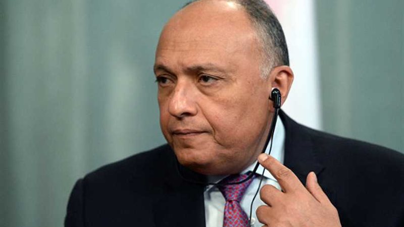 شكري يتوجه إلى الأردن