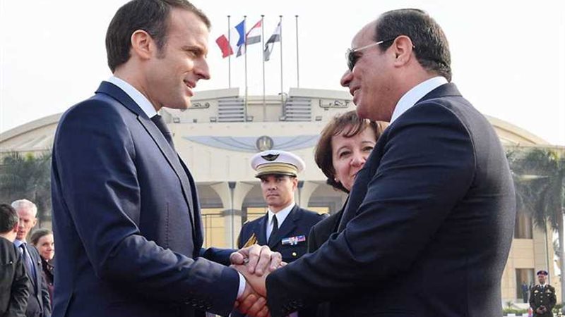 الرئيس السيسي يودع