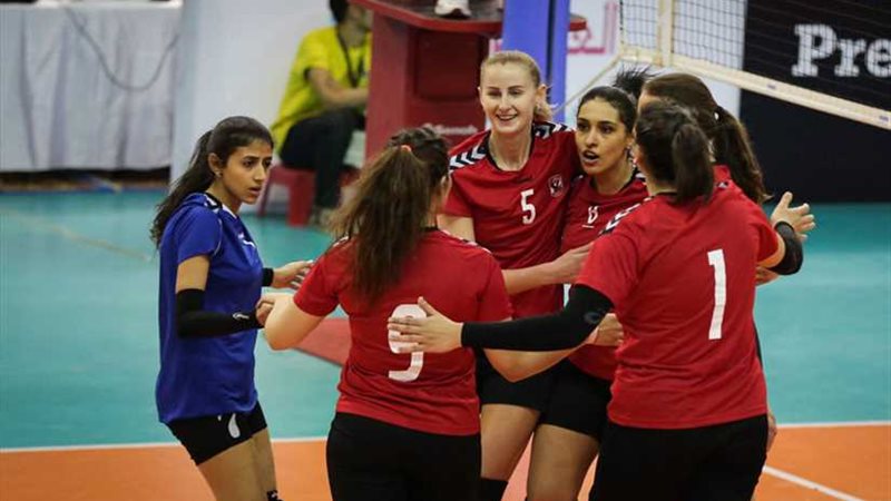 سيدات طائرة الأهلي