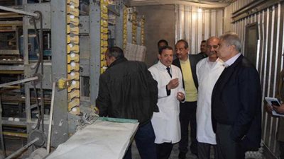 محافظ المنيا يتفقد مشروعات البوتاجاز والدواجن بسمالوط