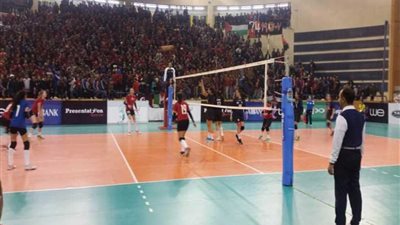 الأهلي يفوز على الصيد 3/ صفر في البطولة العربية لأندية سيدات الطائرة