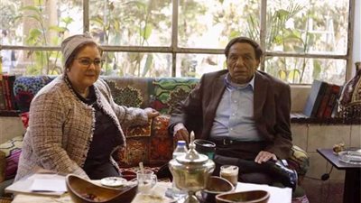 أول صور للزعيم عادل إمام في كواليس 