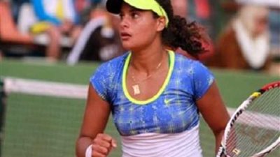 ميار شريف تودع بطولة مصر الدولية للتنس من الدور ربع النهائي