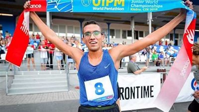 أحمد الجندى يتوج ببطولة المجر للخماسى الحديث للكبار